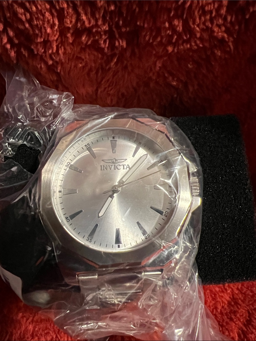 Invicta Men's Silver Tone Stainless Steel Watch